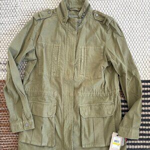 Levi's Green Military Utility Field Jacket: